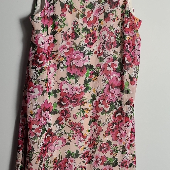 TOMMY HILFIGER Floral Sleeveless Multicolor Shift Dress Size 4 - Picture 6 of 14